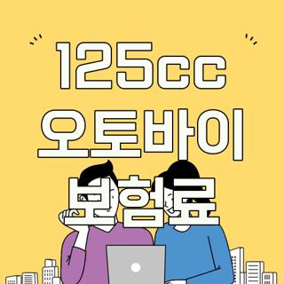 125cc 오토바이 보험료