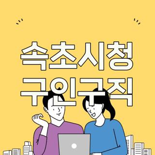 속초시청 구인구직