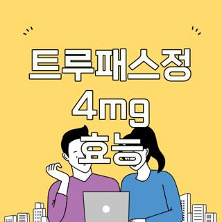 트루패스정 4mg 효능
