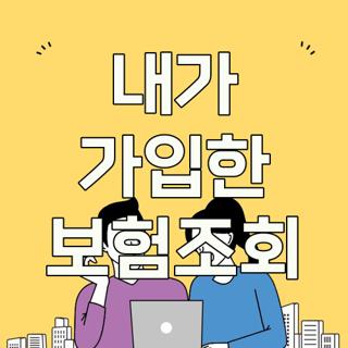 내가 가입한 보험조회