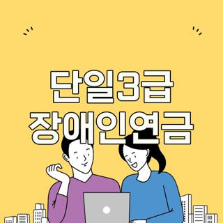 단일3급 장애인연금