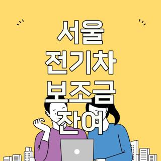 서울 전기차 보조금 잔여