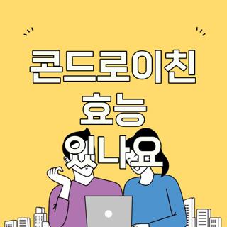 콘드로이친 효능 있나요