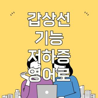 갑상선 기능 저하증 영어로