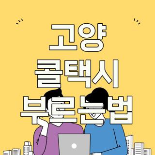 고양 콜택시 부르는법