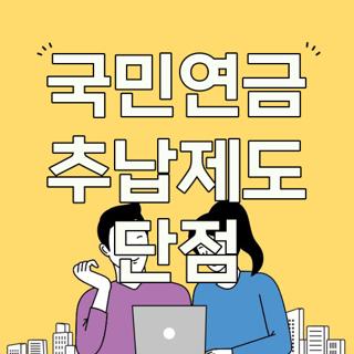 국민연금 추납제도 단점
