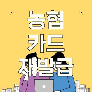 농협 카드 재발급