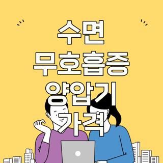 수면 무호흡증 양압기 가격