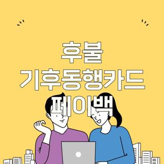 후불 기후동행카드 페이백